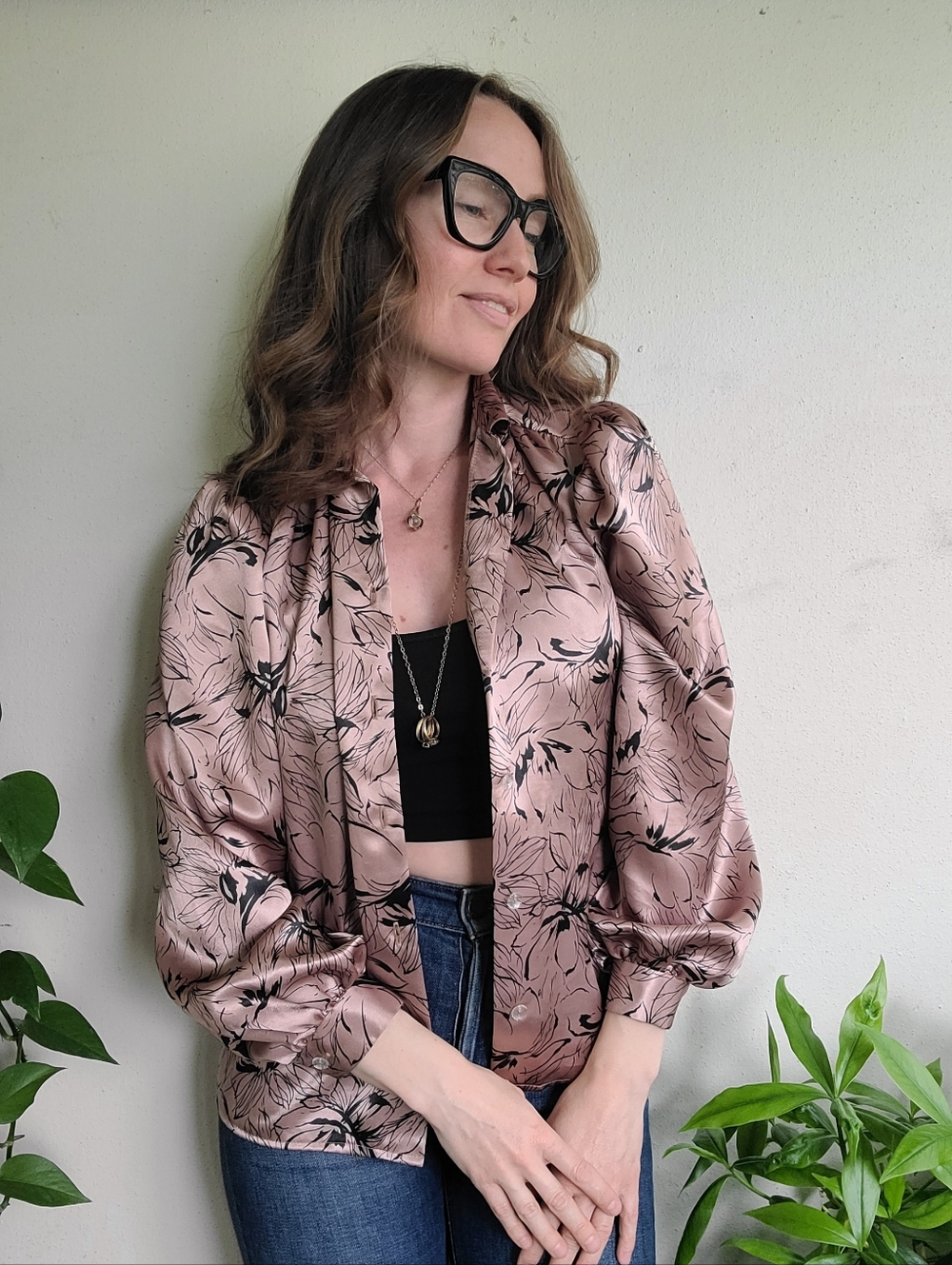 The Golden Goose Vintage 70s Blouse M - Picture 2 of 9